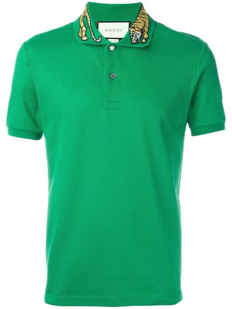 gucci green label polo shirt